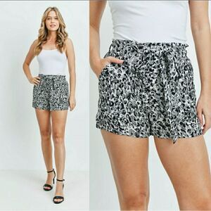 Snow Leopard Shorts 